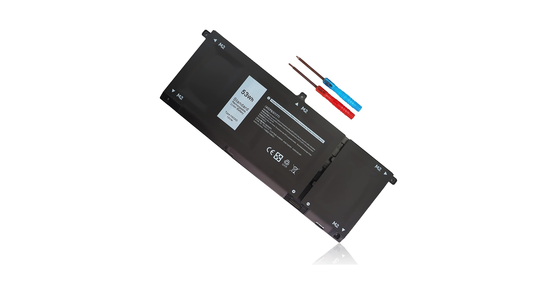 Amazon.com: 53Wh H5CKD 15V Battery for Dell Inspiron 5300